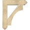 Ekena Millwork Westlake Arts and Crafts Rough Sawn Bracket w/ Offset Brace, Douglas Fir, 8"W x 32"D x 38"H BKT0806X32X38WTL03RDF - alternate 3